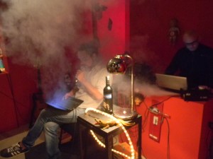 Ariel Sobko y Guido Moussa. Muestra Soy Chaqueño y Contemporáneo 2013. Casa de las Culturas. [Enlace a vídeo en la imagen]. 