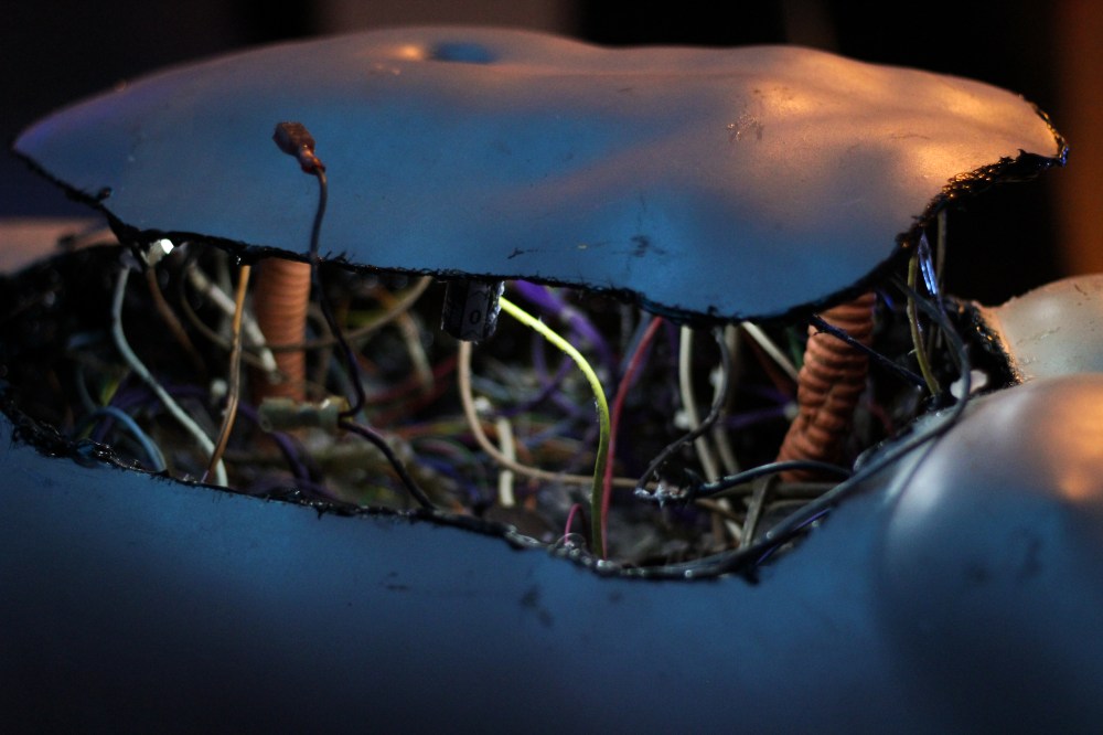 Droide, detalle estómago